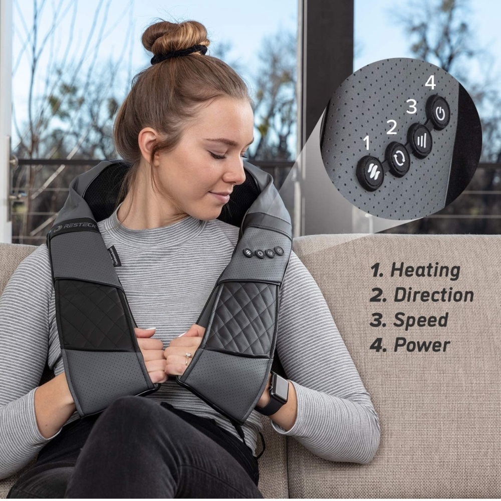 ONLY the massager Massagers for Neck and Back with Heat - ❌No cord and no bag❌